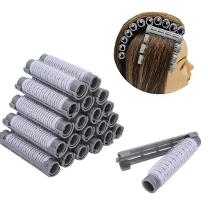 20pcs Hair Perm Rods Fluffy Perming Rod Hair Roller Curler Kit Perming Rods Curlers Hairdressing Sty in Pakistan