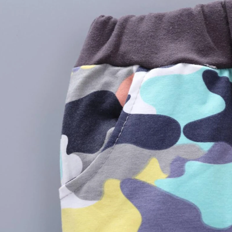 

Children Autumn Casual Camouflage Pants Kids Fashion Cotton Trousers For Boys Girls Spring