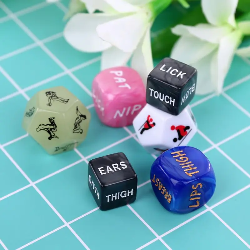 6 шт./компл. секс забавные любовные игральные кости игрушка эротическая