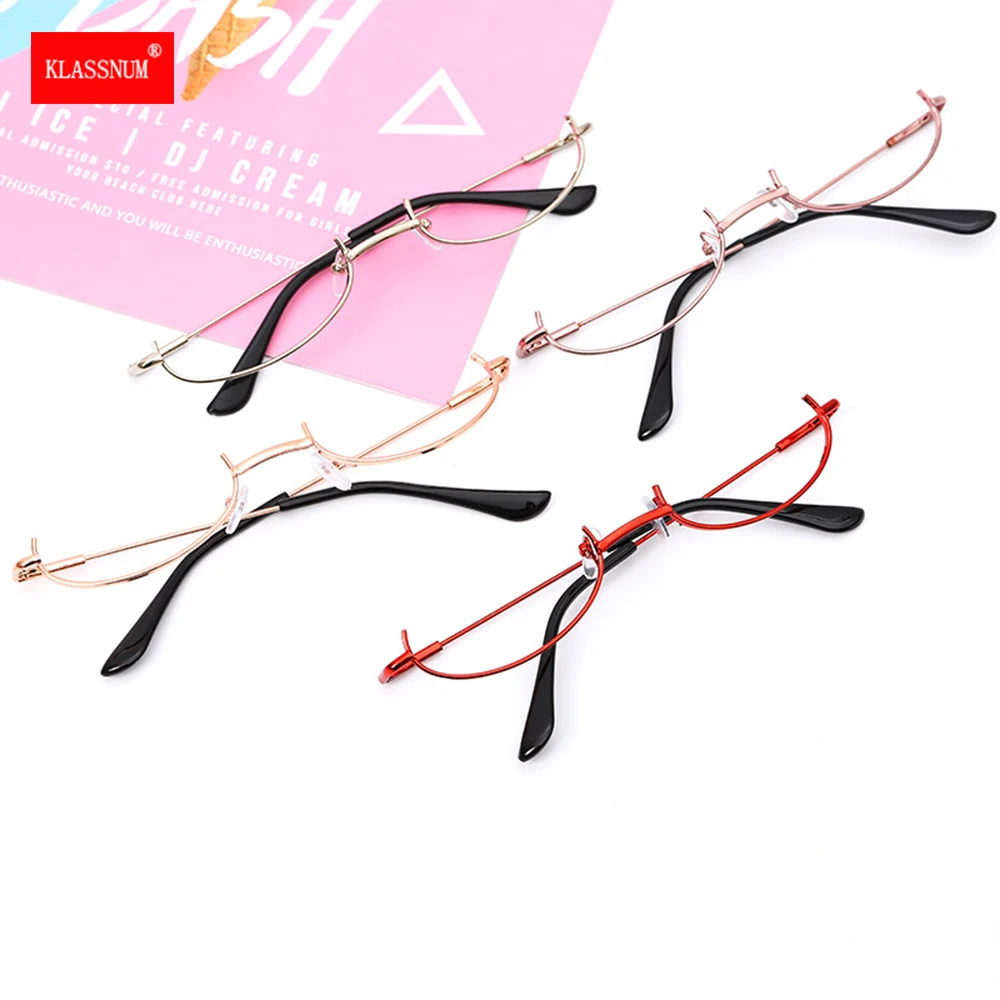 Горячая Распродажа двухмерный мягкой сестра non объектив половинной оправой