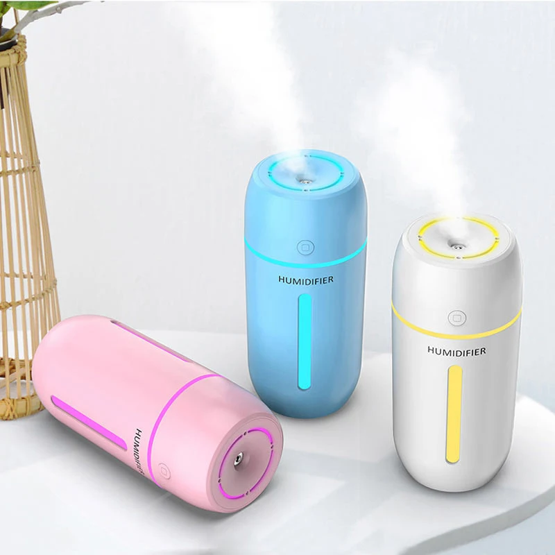 ELOOLE 320 мл увлажнитель воздуха с батареей для домашнего офиса Портативный USB арома