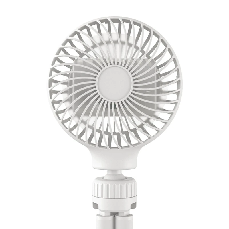

Mini Portable Hanging Octopus Shape USB Fan with Flexible Tripod USB Rechargeable Battery Powered Fan 4Levels Desk Fan