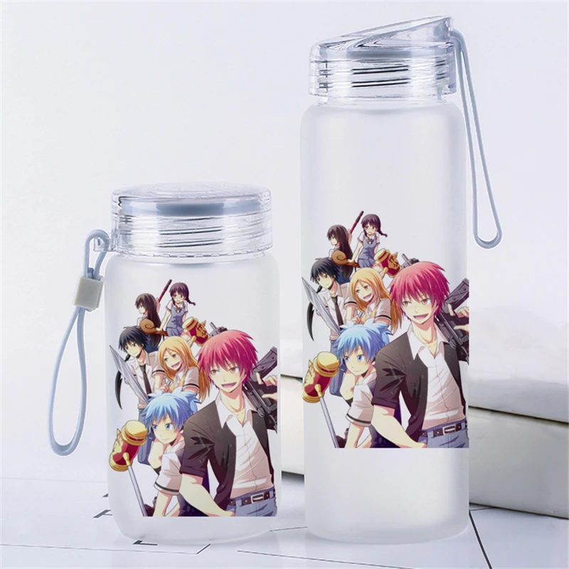 Портативная стеклянная бутылка для воды косплея 1 шт. подарок мальчиков и девочек
