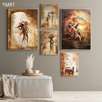 wonderful love romantic couple canvas paintings on wall art posters and print pictures modern home living room wall decoration