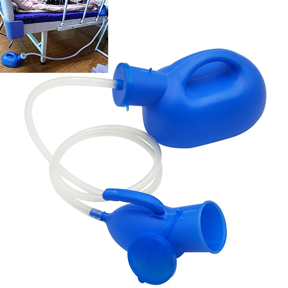 

2000ml Home Hospital Male Set Potty Portable Pee Bottle with Pipe for Men Camping travel Patients Care 24-hour Urine Storage