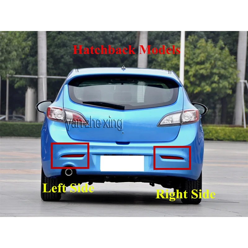 Хороший автомобильный Стайлинг задний бампер противотуманная фара Рефлектор