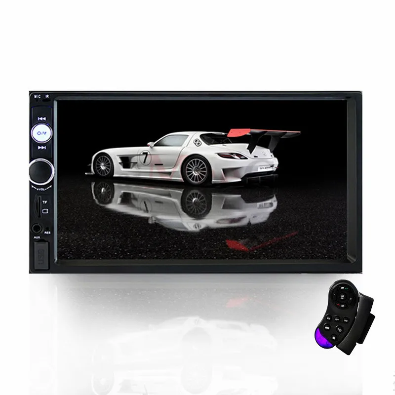 Автомагнитола MP5 плеер 2Din 7023B MirrorLink Bluetooth 7 ''сенсорный экран мультимедийный FM