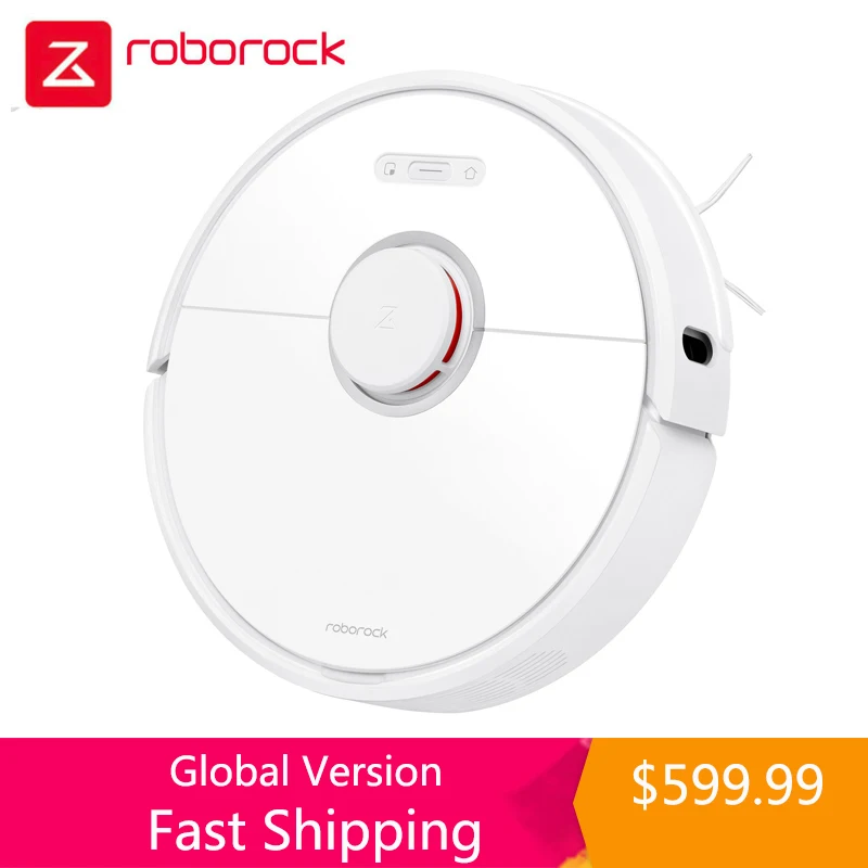 Робот-пылесос Roborock S6 для домашней автоматической уборки и стерилизации пыли |