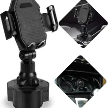 Car Cup Phone Holder Upgrade Cell Phone Cupholder Cradle Mount Universal Phone Holder for Car 360° with Extendable and Adjustabl