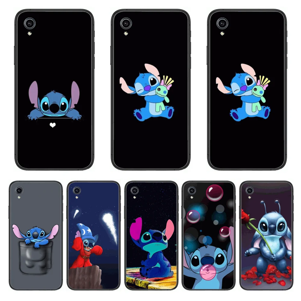 

Stitch Style Phone Cases cover For VIVO X50 30 Y97 91 93 85 83 81 79 73 V 17 15 9 S7 U3X black Covers