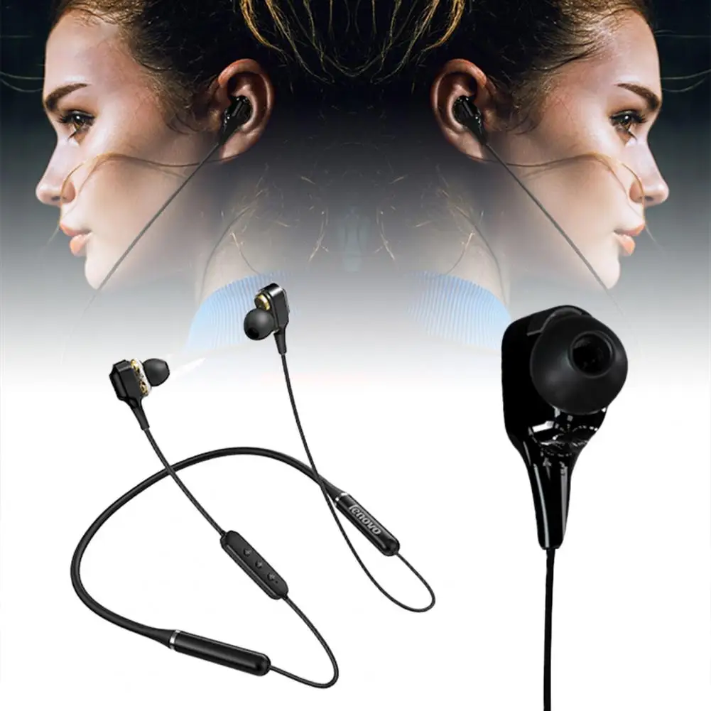 Беспроводные наушники Lenovo XE66Pro Bluetooth 5 0 с шейным ободом магнитная гарнитура