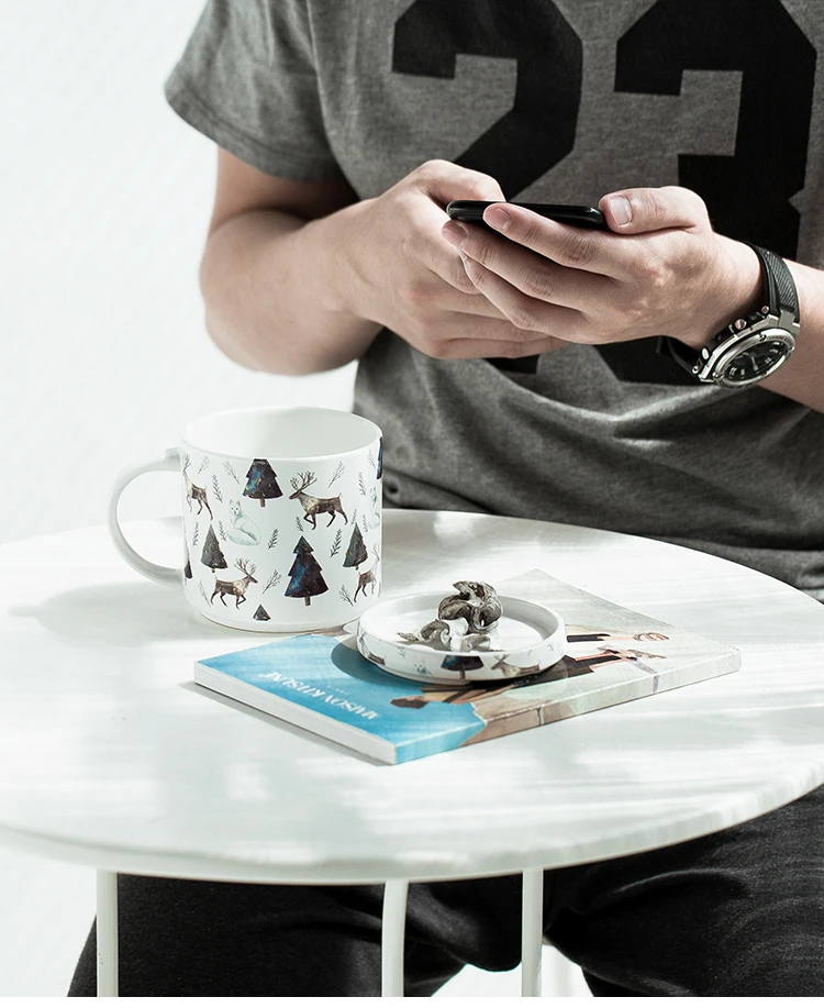 Керамическая кружка Рождественская Новинка креативные кружки для кофе/молока с