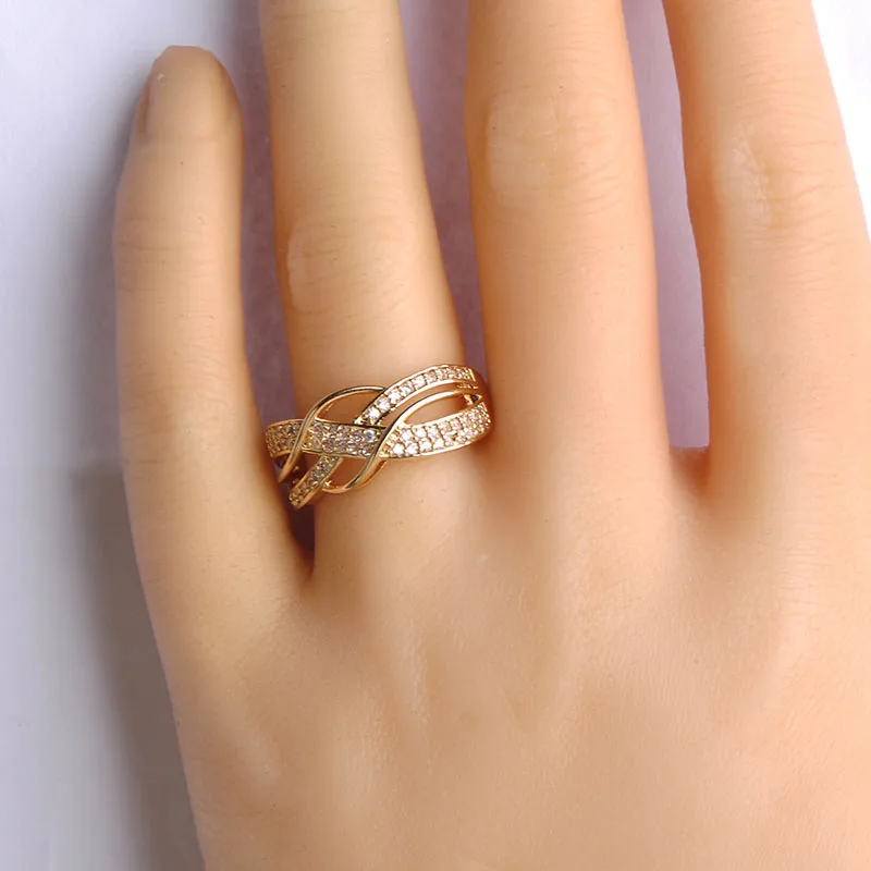 MECHOSEN кавайные кубические циркониевые кольца для мужчин и женщин ювелирные