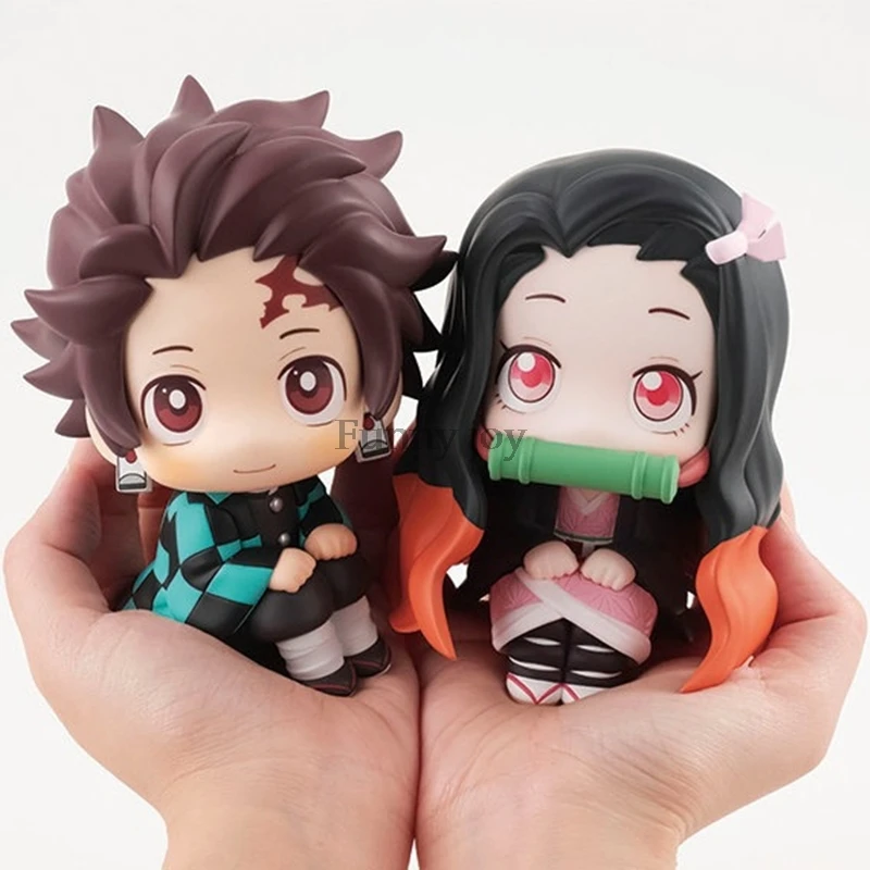 6 см версии аниме демон Убийца Рисунок камадо Tanjirou Nezuko ПВХ фигуркы игрушки Kimetsu