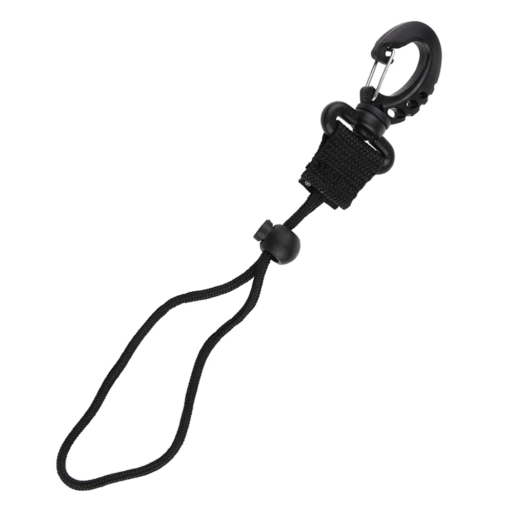 

Wrist Lanyard & Swivel Snap Clip Hook for Scuba Diving Lights Camera and other Gear Accessories
