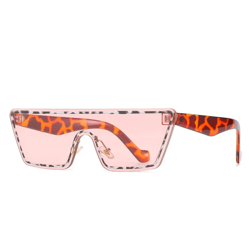 

2023 Kanye Модные Винтажные Квадратные Солнцезащитные очки без оправы для женщин и мужчин 2021 Роскошные брендовые дизайнерские слитные розовые солнцезащитные очки с плоским верхом