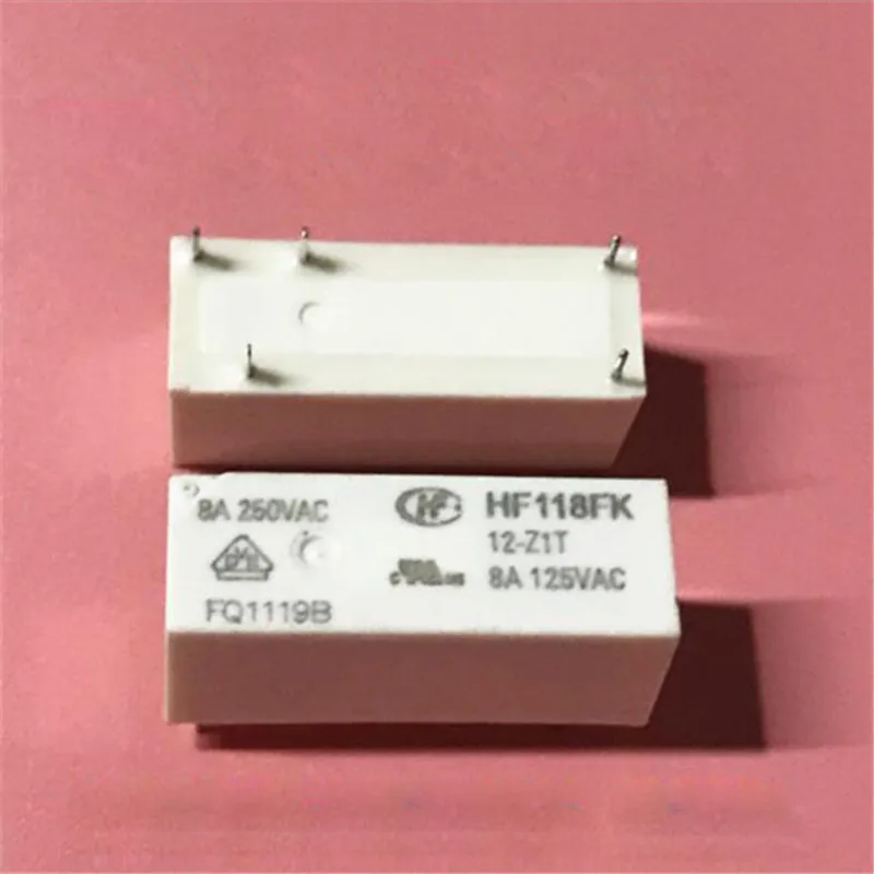 Реле 12 В HF118FK-12-Z1T HF118FK12Z1T HF118FK Z1T 12VDC 8A | Обустройство дома