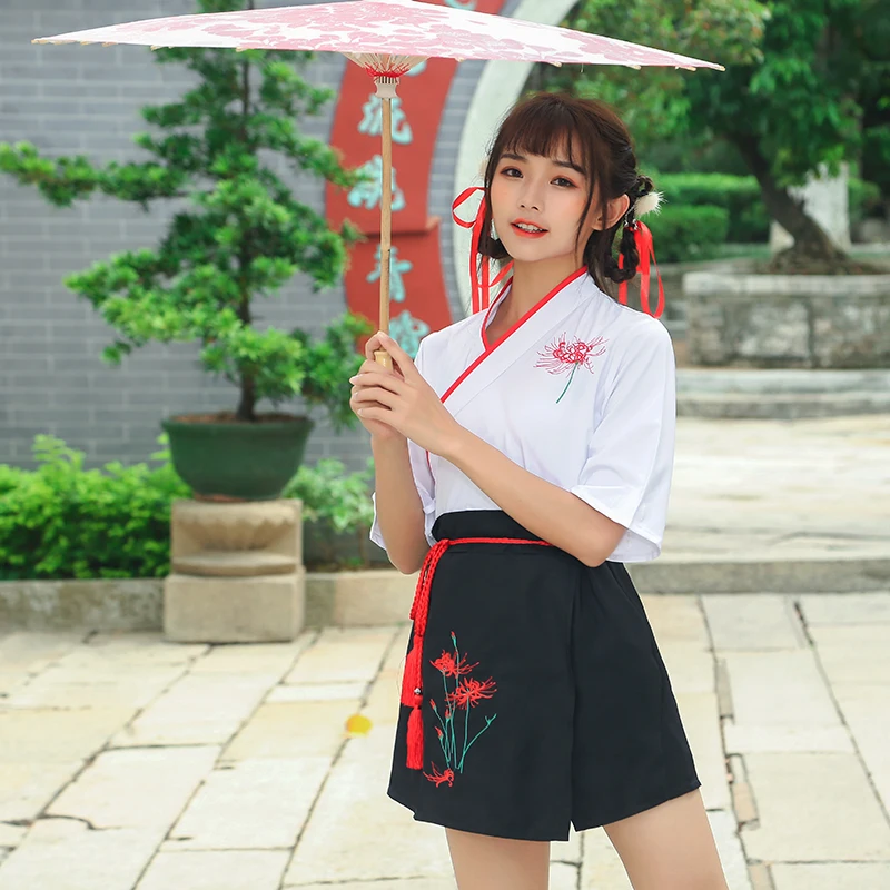 Для женщин Одежда для кунг-фу Косплэй костюм феи Hanfu Костюмы китайский традиционный Древний платье танцы этап древней китайской династии Тан одежда на рост от 90