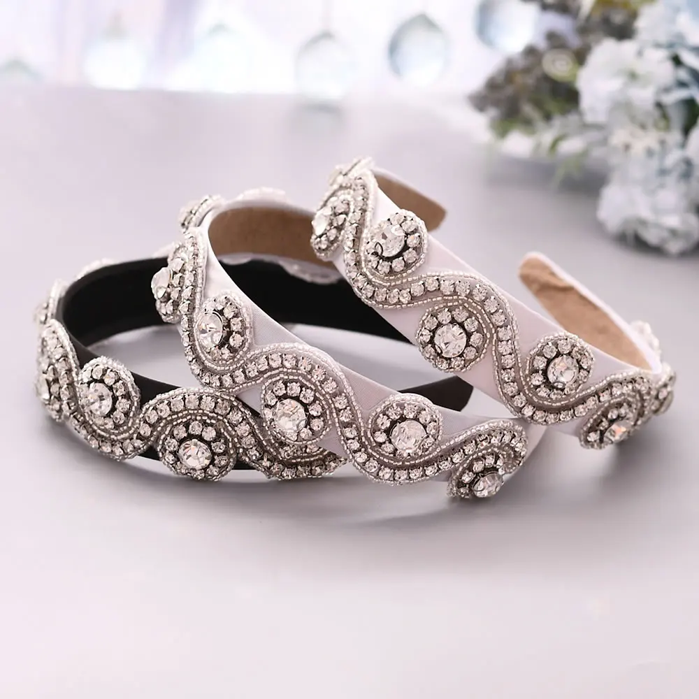 

S10-D головной убор для женщин ювелирные изделия для волос с украшением в виде кристаллов Свадебная Тиара для волос, свадебные аксессуары ...