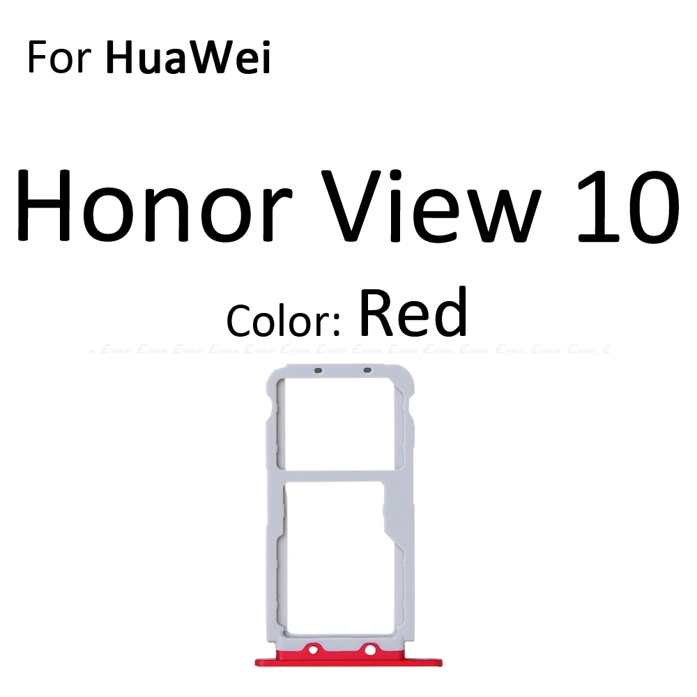 Micro SD sim-карта слот, разъем для лотка адаптер Коннектор кард-ридера для HuaWei Honor View 10 Lite 10i контейнер держатель запасные части