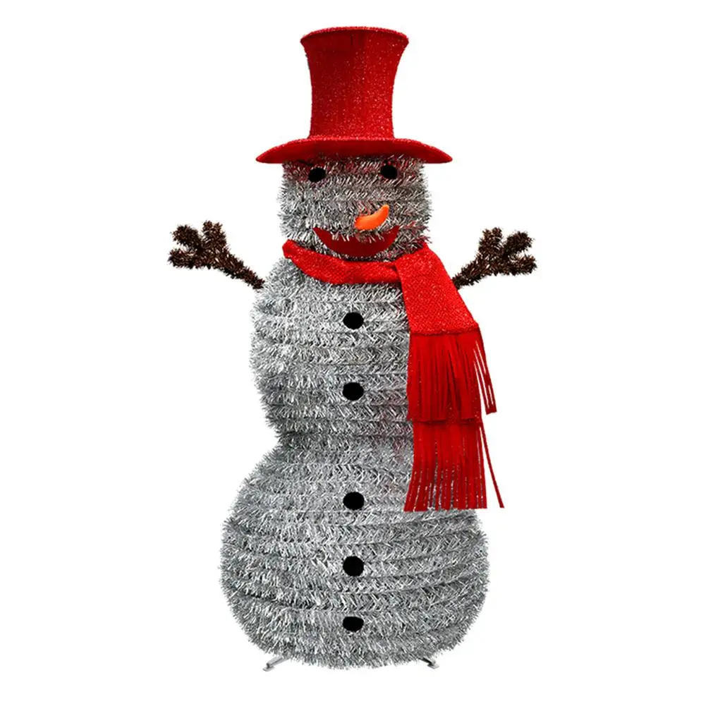 Рождественская елка Складная искусственная мишура с блестками всплывающая