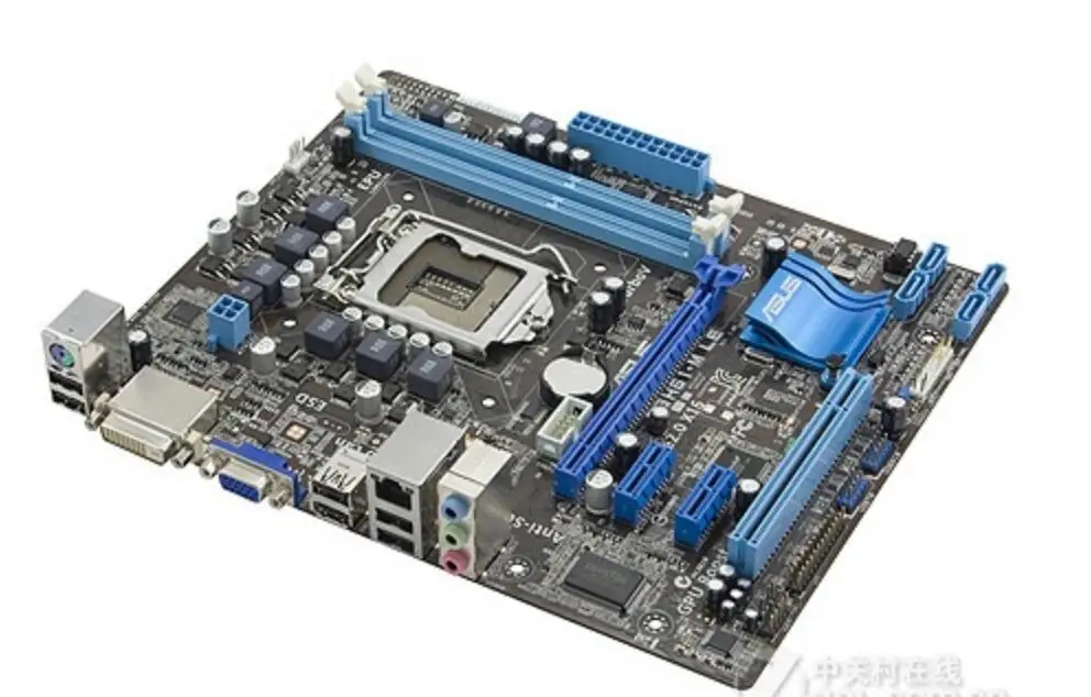 

for ASUS P8H61-M LE used desktop motherboard Socket LGA 1155 DDR3 16GB support I3 I5 I7 uATX Integrated mainboard PC