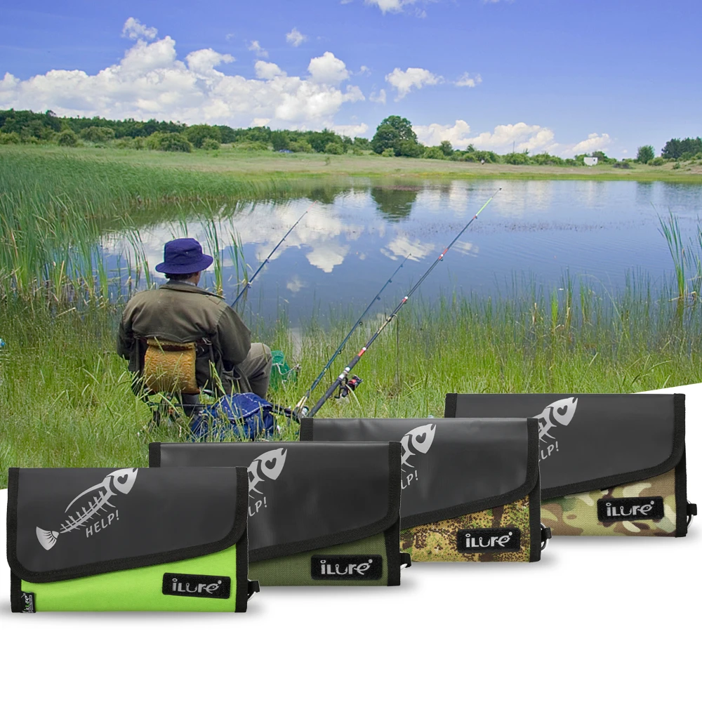 Водонепроницаемая Холщовая Сумка для рыболовных приманок мягкие сумки