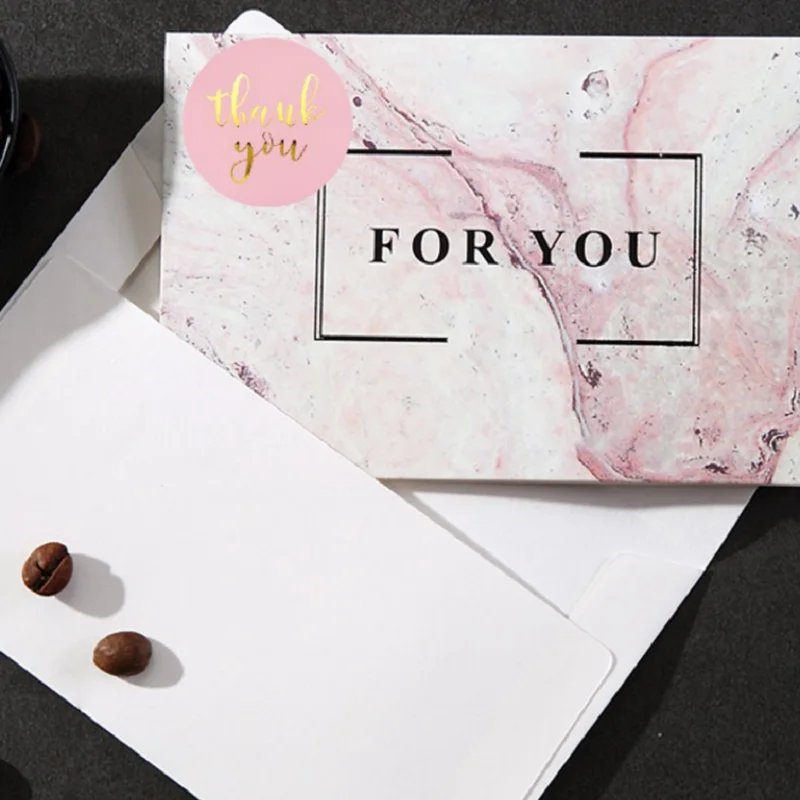 

500pcs Pink Small Business Handmade StickerGold Thank You Stickers Scrapbooking Seal Labels for Christmas Gift Decor Stationery