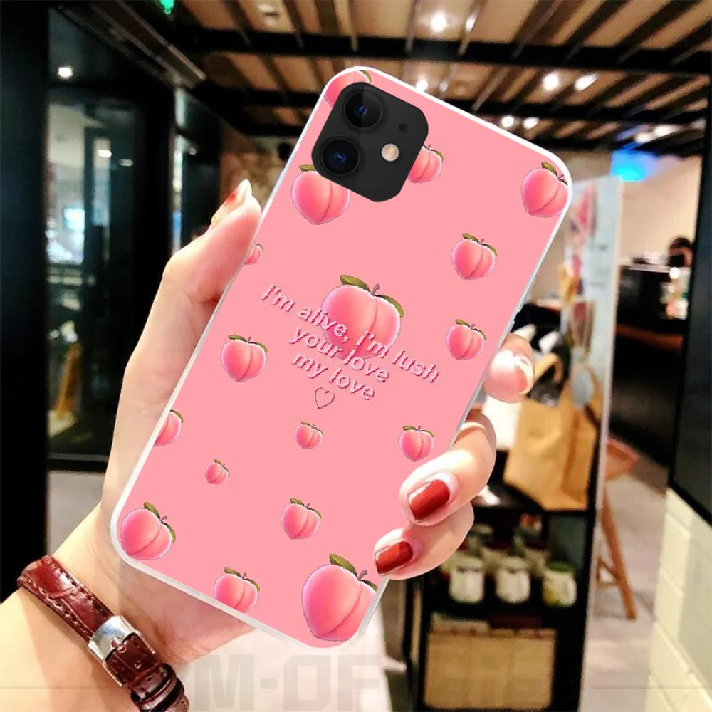ByLoving Fruit peach высококачественный чехол для телефона iPhone 5C 5 5S SE 7 8 plus X XS XR MAX 11 pro Pro Max |