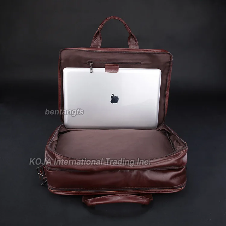 

Leather briefcase for men, luxury business case, Notebook Briefcase, file rack, robber