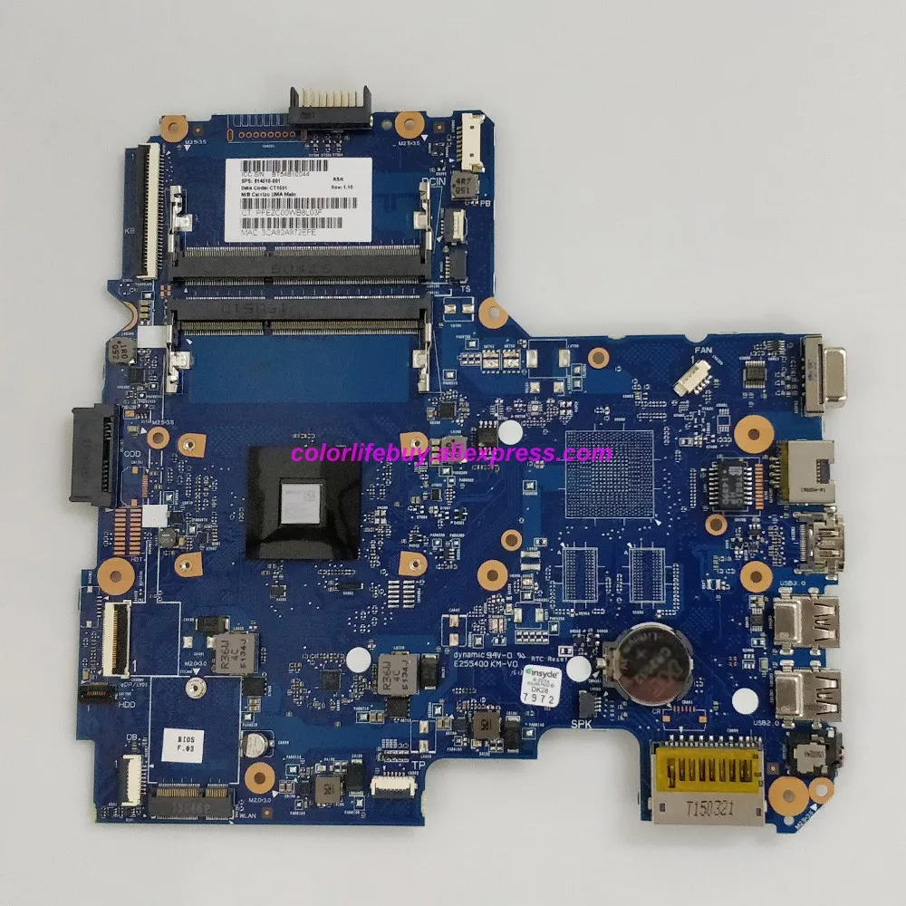 Genuine 814510-001 814510-501 6050A2731601-MB-A01 A8-6410 Laptop Motherboard Mainboard for HP 245 G4 14-AC 14Z-AF Notebook PC