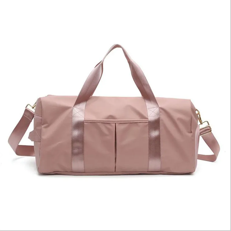 

2019 new travel bag sports fitness bag waterproof handbags weekend travel shoulder bag dry and wet separation yoga bag