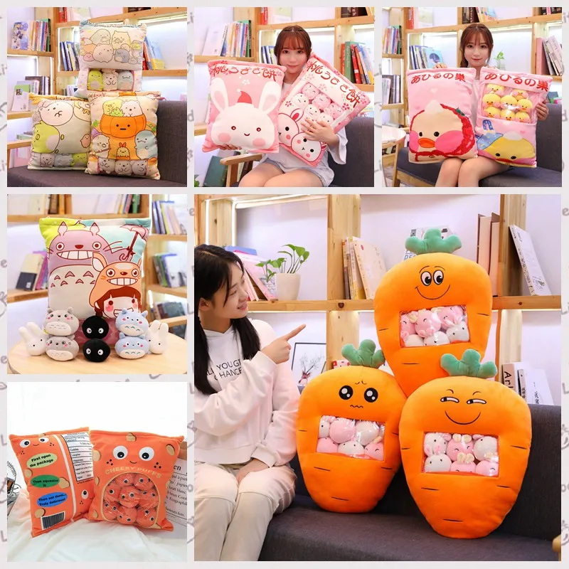 Различные типы пакетов Sumikko Gurashi & хомяк свинья кролик утки кошки и Кит плюшевая