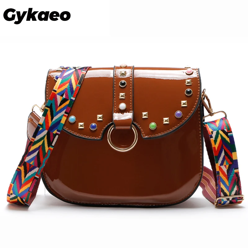 

Gykaeo Brand Women Messenger Bags PU Leather Shoulder Bag Ladies Crossbody Small Bag Female Evening Day Clutches Bags Sac A Main