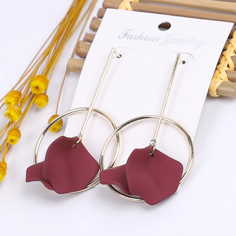 Серьги Модная бижутерия богемный кулон новые богемные геометрические Подвесные