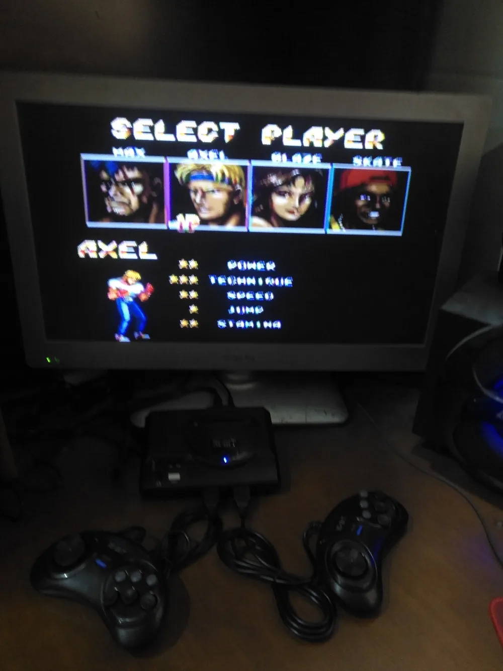 Новинка Ретро Мини ТВ Видео игровая консоль для sega MegaDrive 16 бит игры с 208 различных встроенных игр два геймпада AV Out