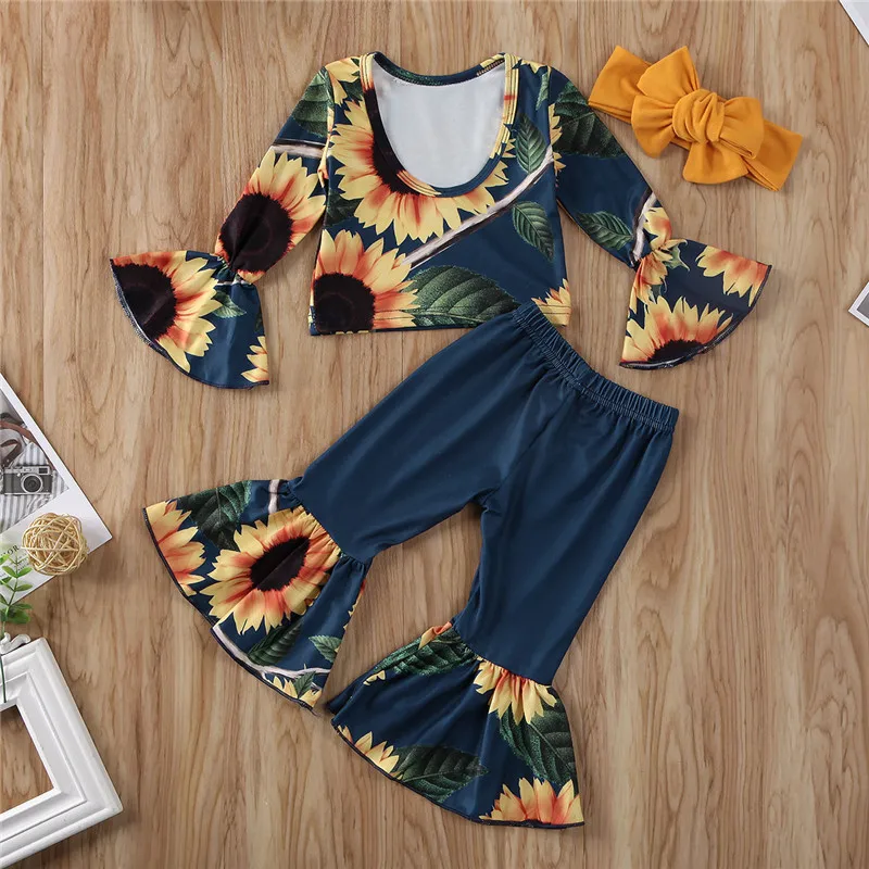 От 6 месяцев до 5 лет одежда для малышей с оборками маленьких девочек изображением