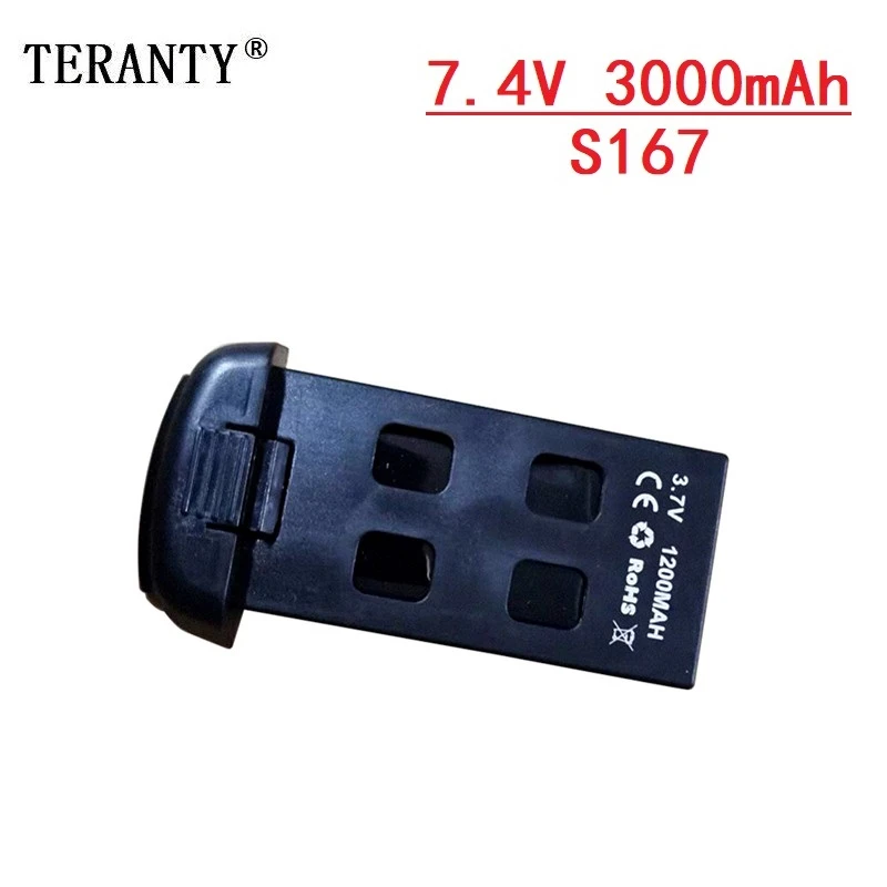 TERANTY 7 4 V 1300mAh литий полимерный Батарея и 5 в 1 зарядное устройство для S166 S167