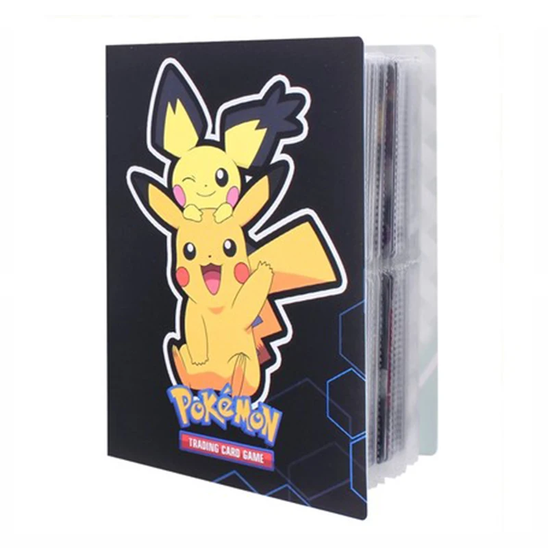 Альбом для карт с покемоном книга аниме-карт любимые карты папка