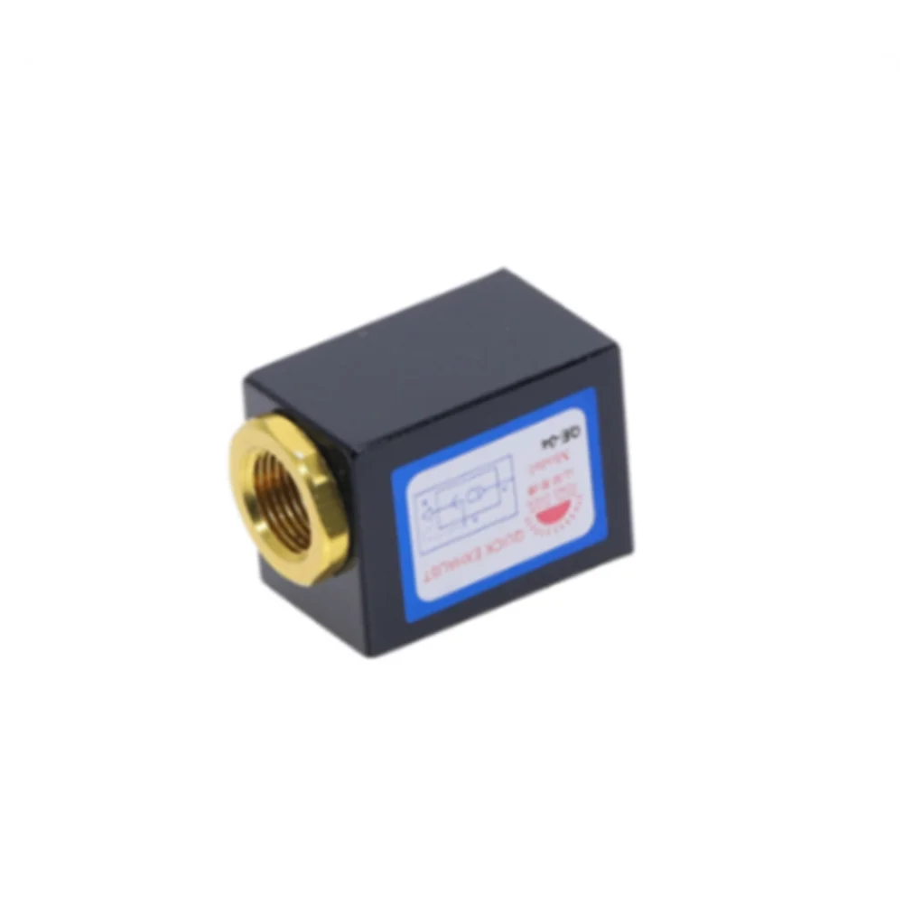 

Детали для пневматического 1/8 "1/4" 3/8 "1/2" BSP с резьбой на входе Порты и разъёмы воздуха Быстродействующий выпускной клапан Алюминий QE-01/02/03/04