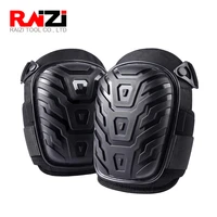 raizi 1 pair professional knee pads for work with heavy duty foam padding and comfortable cushion protective accessories