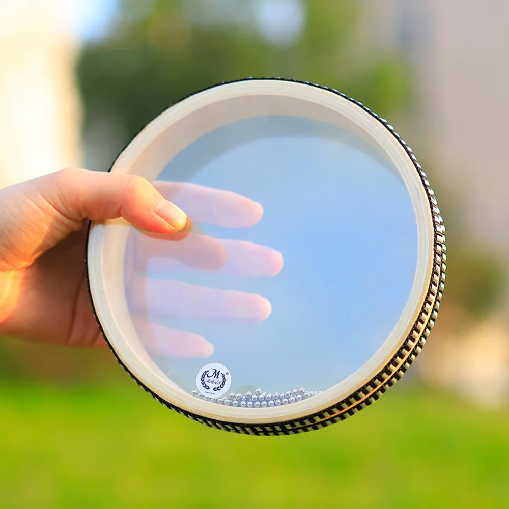 

1pc Musical Instrument PVC Transparent Shaking Drum for Kids