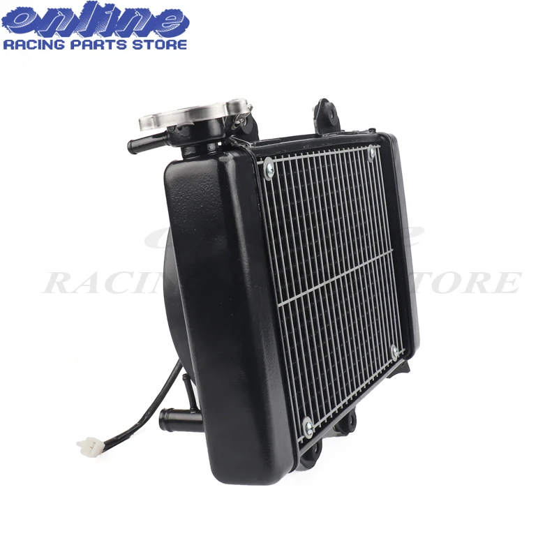 Новый водяного охлаждения двигателя радиатор 12 в вентилятор для moto rcycle 200cc 250CC Quad