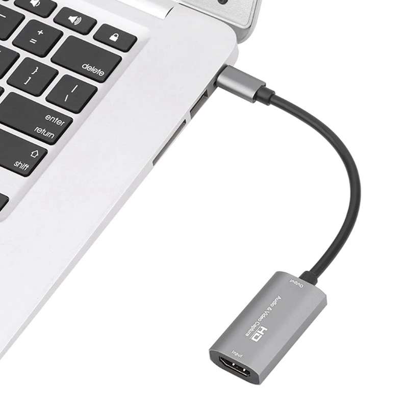 Карта видеозахвата Hd-USB C карта захвата 4K 1080 HD Аудио для игр прямой трансляции |