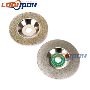 Алмазный шлифовальный диск 100 мм, тип чаши, отрезное колесо диск, резак стекла, пилы, вращающиеся абразивные инструменты 50150 #2 шт.компл.