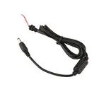 Универсальный черный штекер постоянного тока, штекер, шнур, кабель, адаптер питания 5,5x2,5 мм, штекер источника питания, разъем постоянного тока, штекер, кабель