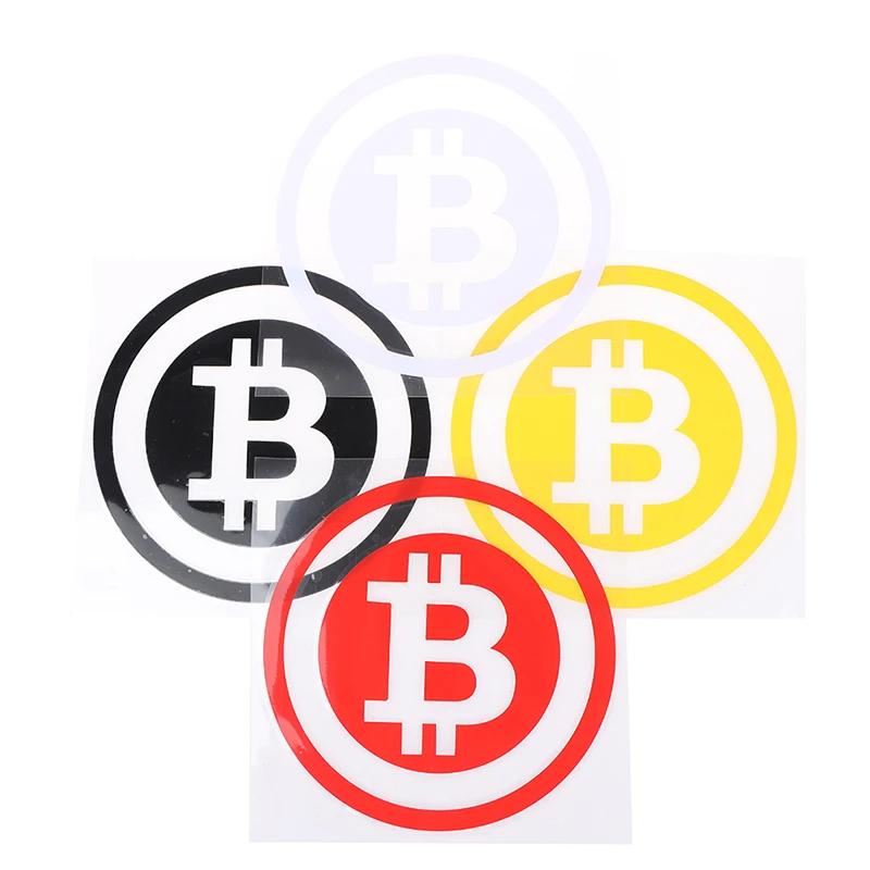 Bitcoin Car Sticker Cryptocurrency Blockchain Sticker Vinyl Car Window Decal