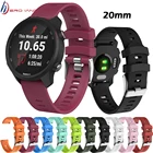 Силиконовый ремешок для часов Garmin Forerunner 245 245M Vivoactive 3 для Garmin Forerunner 645 635 vivomove HR Bracelet Correa