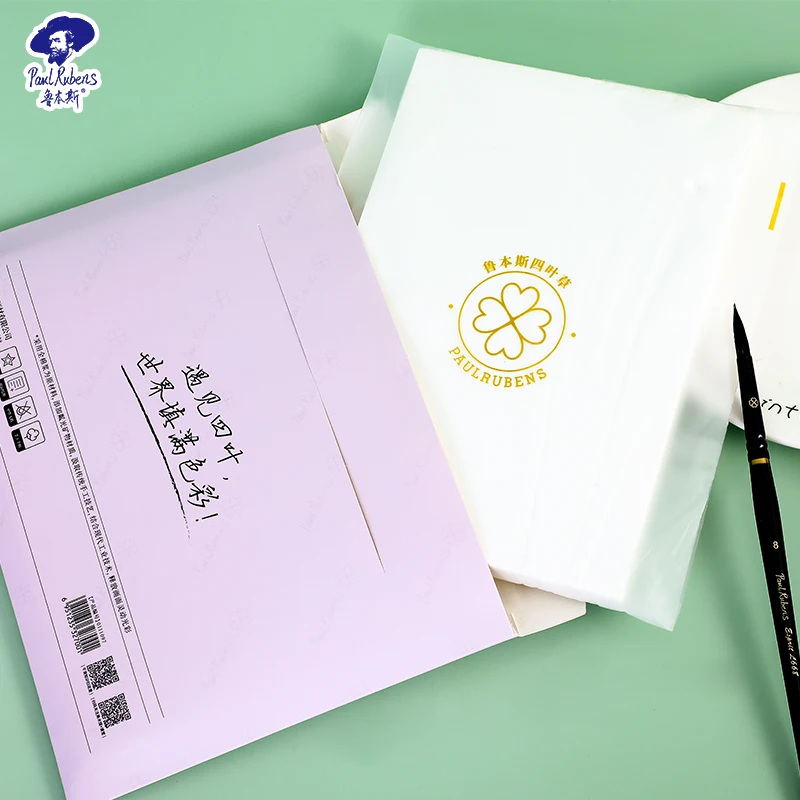 

Paul Rubens Watercolor Paper 100% Cotton 300g Glitter Professional Water Color Paper for Painting Art supplies