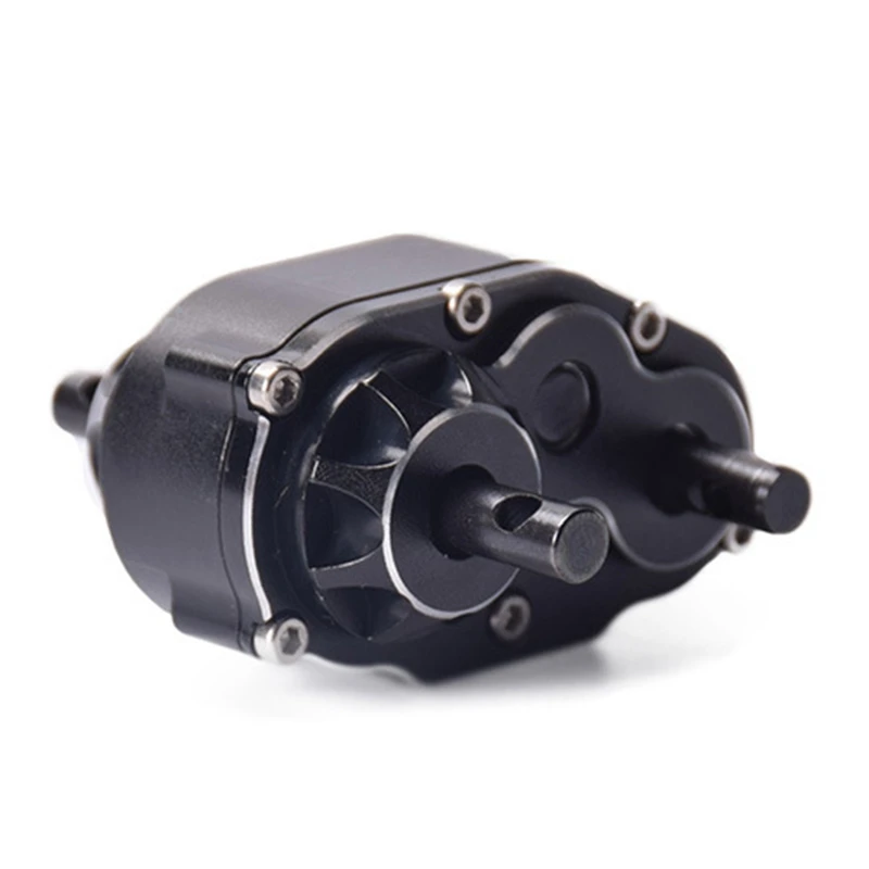 

1/10 Metal Transfer Case for 1:10 RC Car SCX10 D90 RC Crawler Moving Gearbox RC Vehicle Parts Accessries